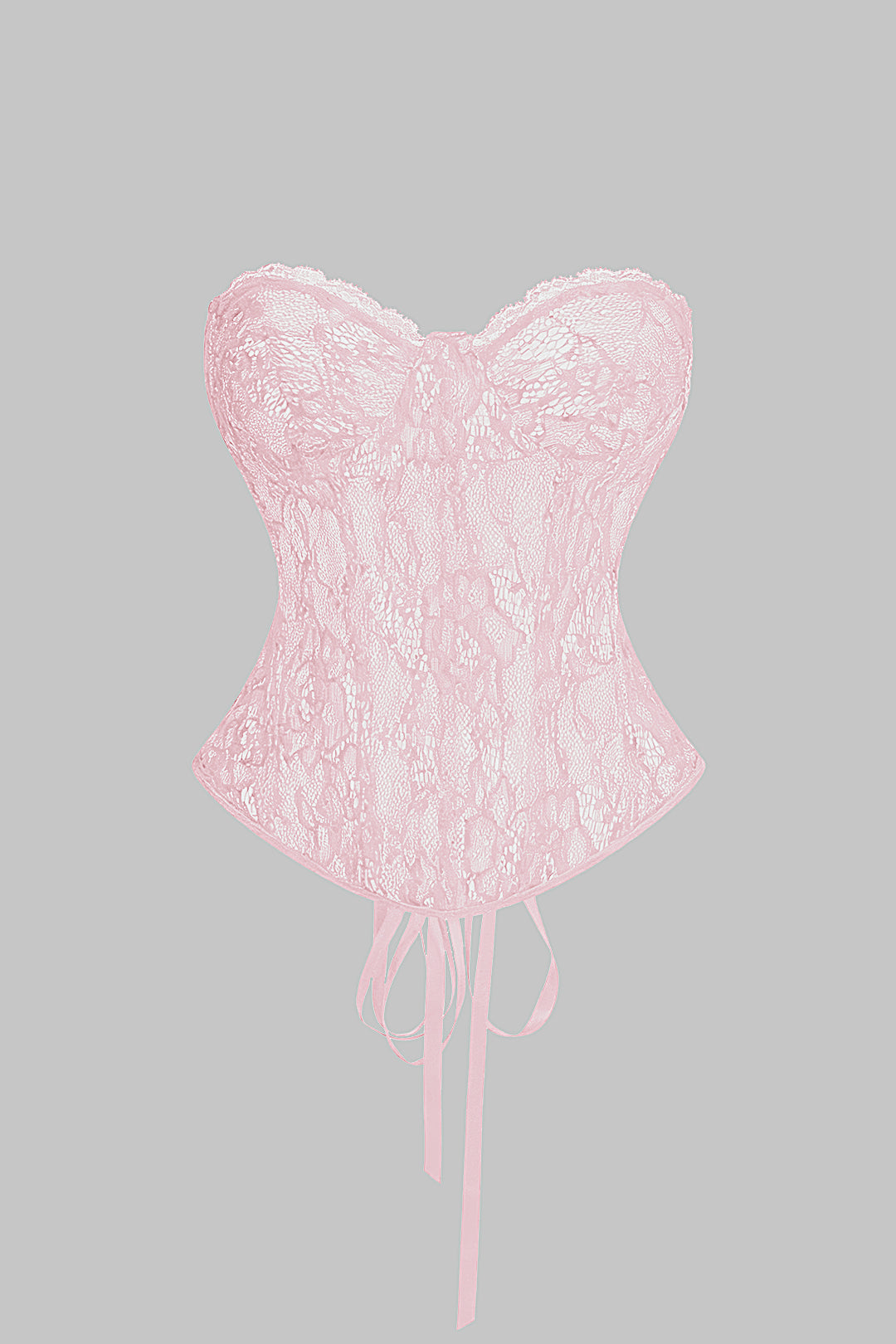 Bustier Rückenfrei zum Schnüren Korsett-Oberteil