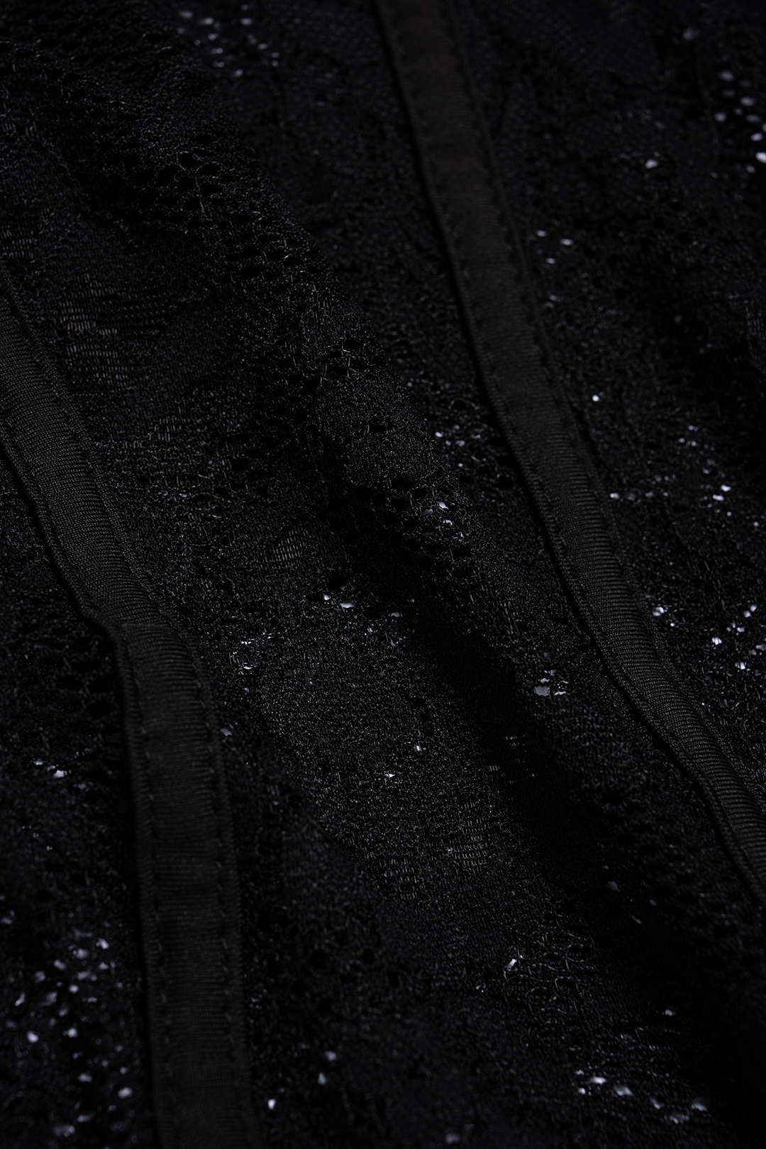 Body corset sans manches en dentelle
