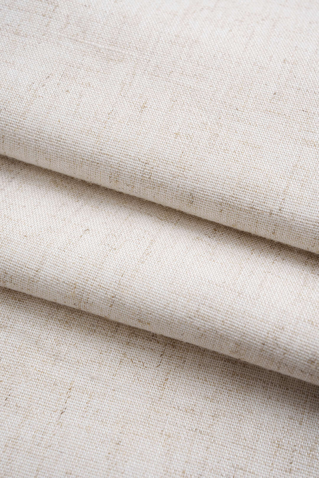 Leinenhose plissiert, asymmetrisch, hoher Bund