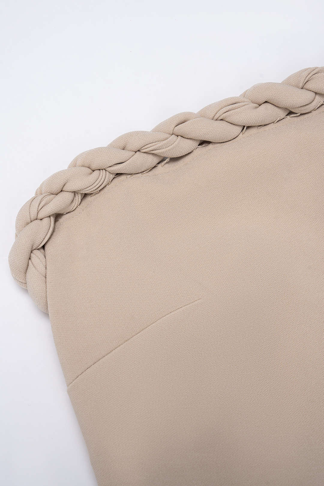 Twist Knot Strapless Sleeveless Wide Leg Jumpsuit