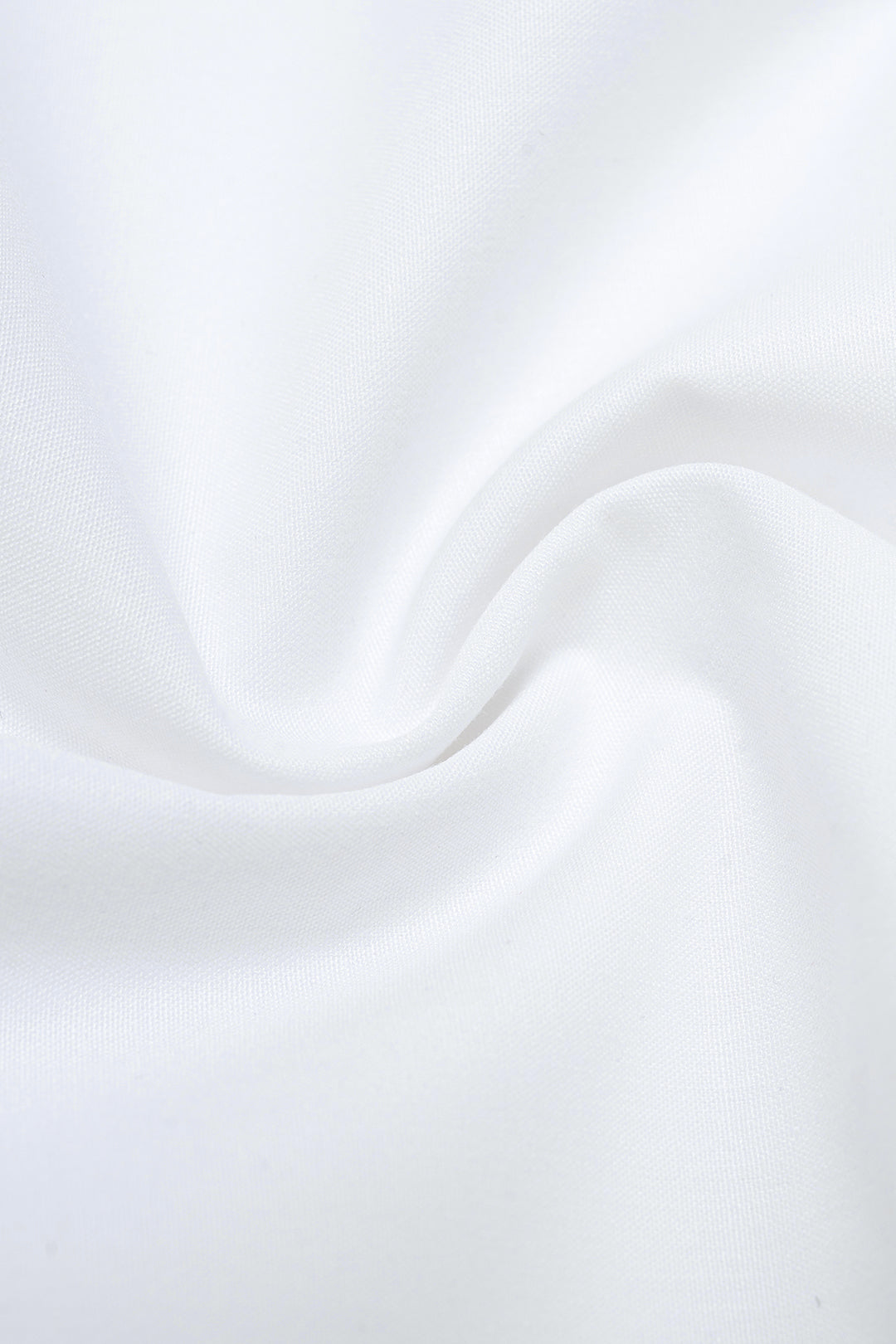 Asymmetrical Round Neck Short-Sleeve Shirt