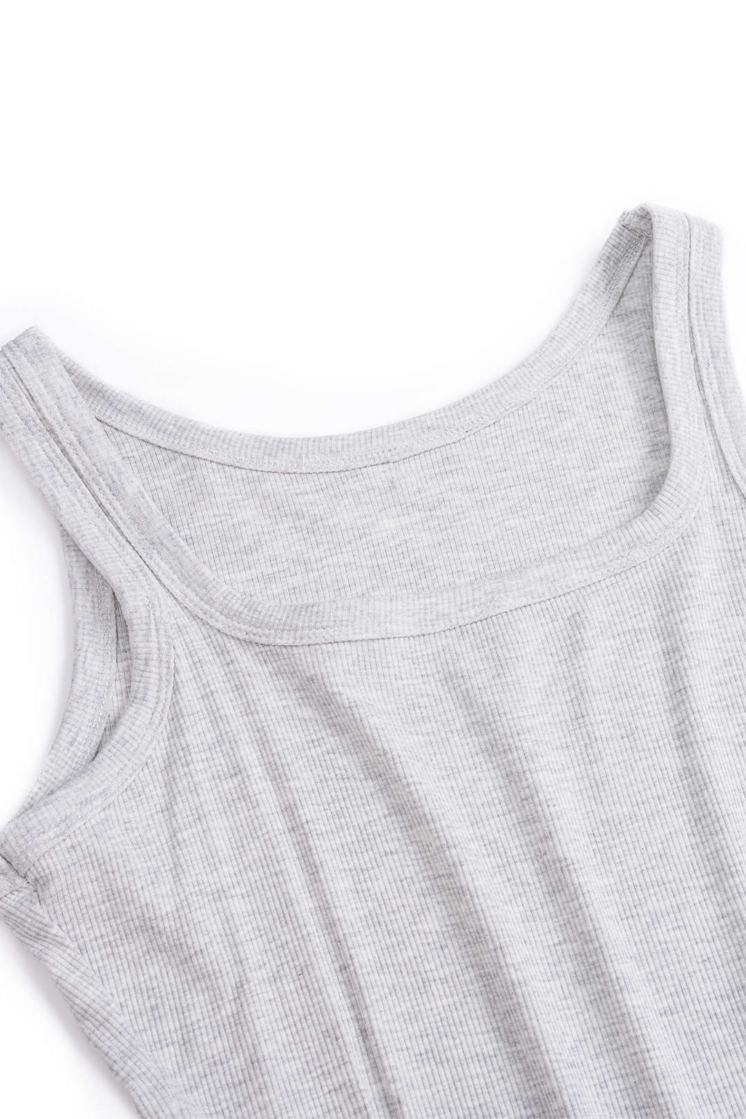 Body basique sans manches à encolure en U