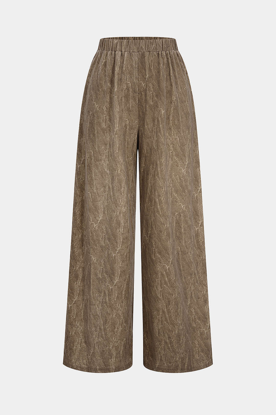 High-Waist-Hose im Used-Look