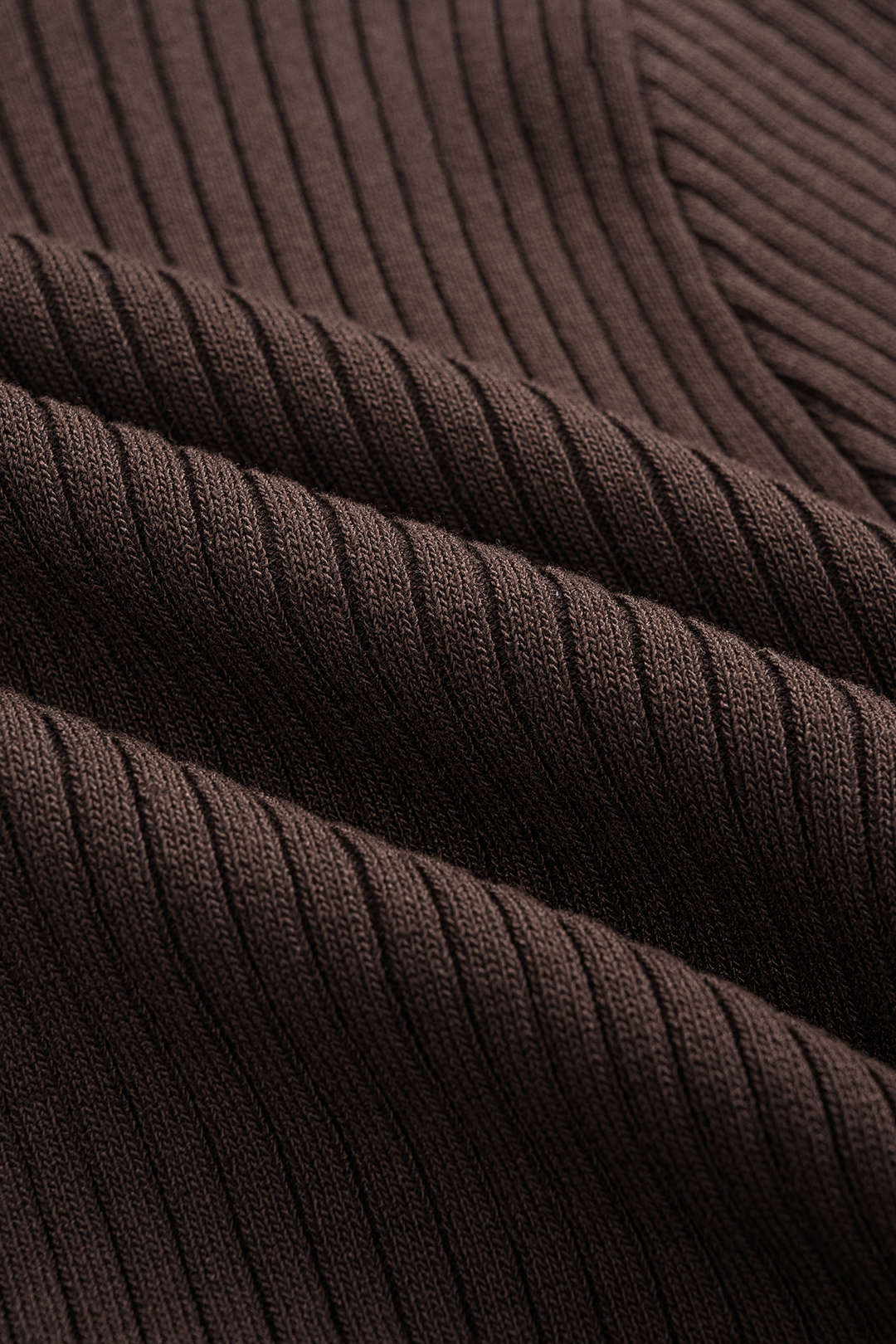 Knit V-Neck Long Sleeve Bodysuit