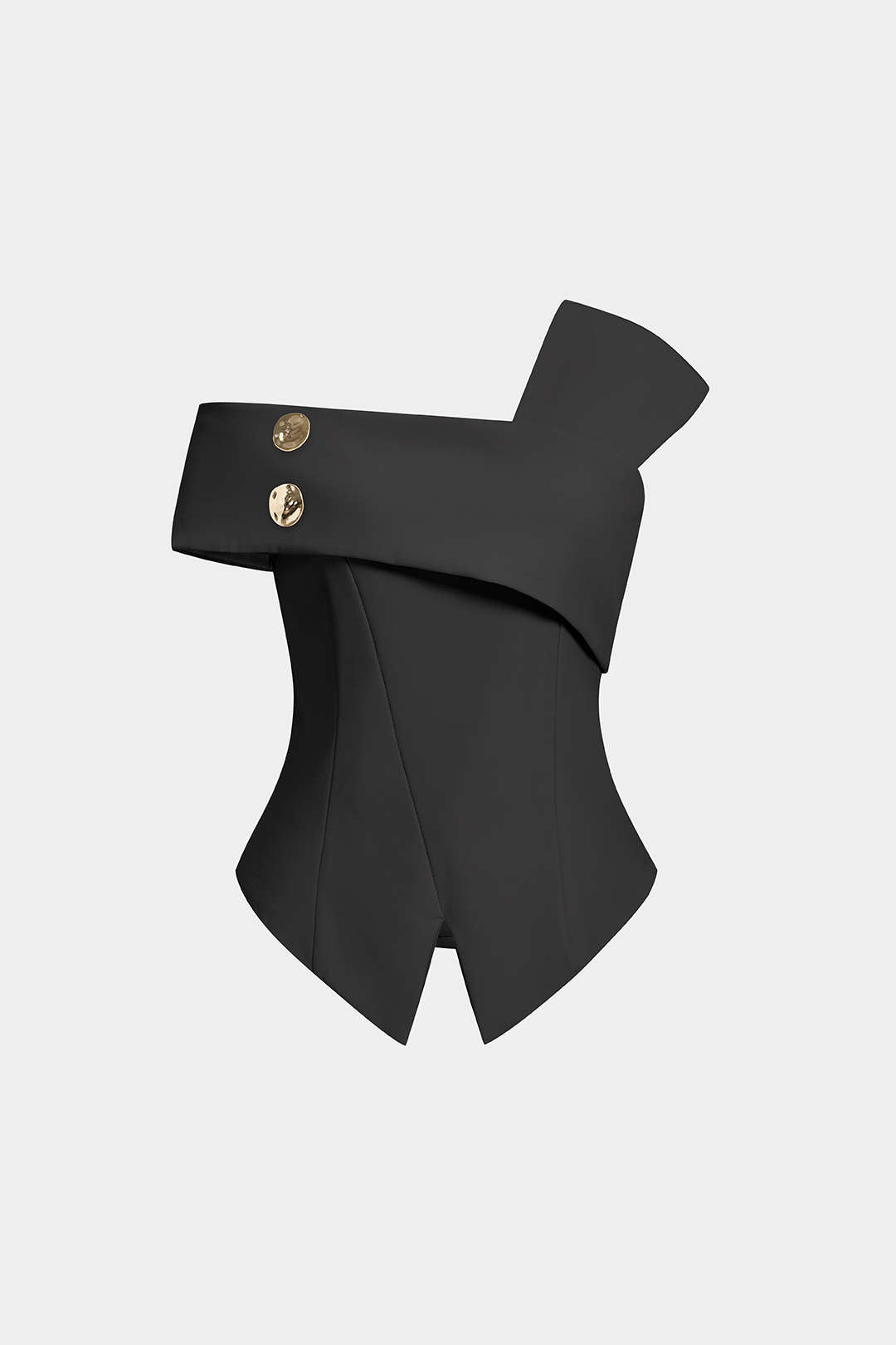 Asymmetrisches One-Shoulder-Tanktop