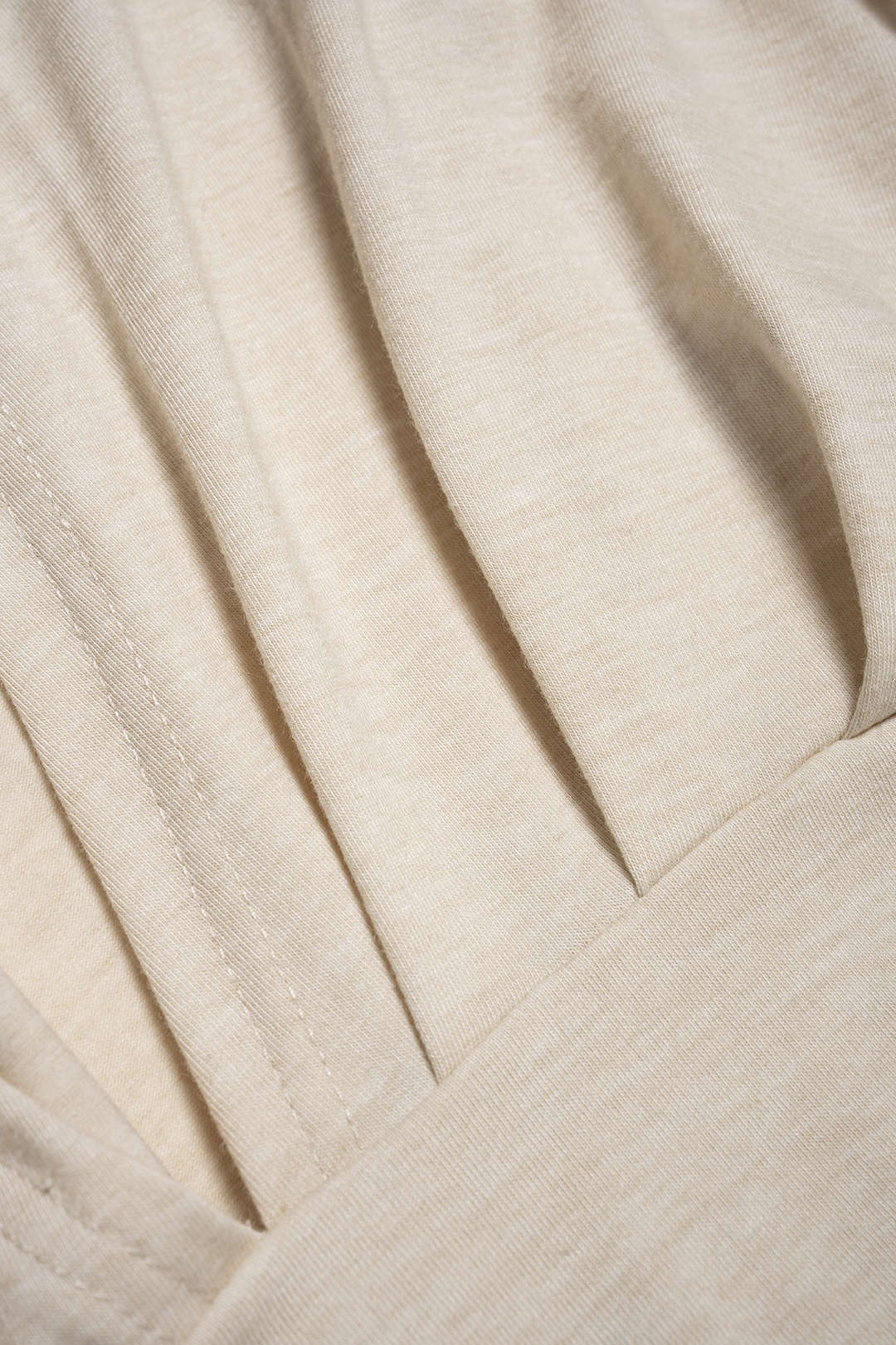 Ruched V-Neck Twist Knot Short Sleeve T-Shirt