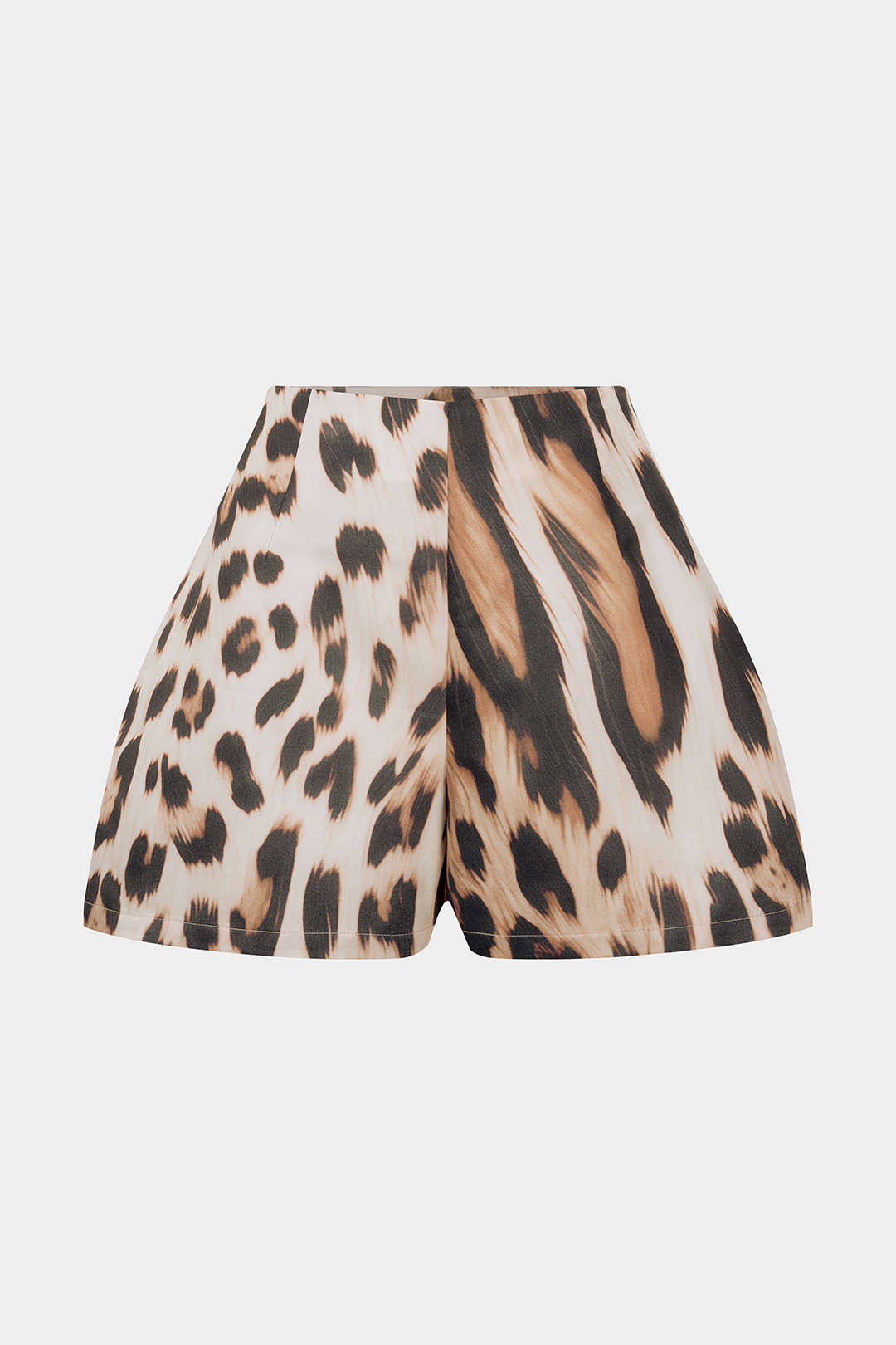 Shorts mit Leopardenmuster