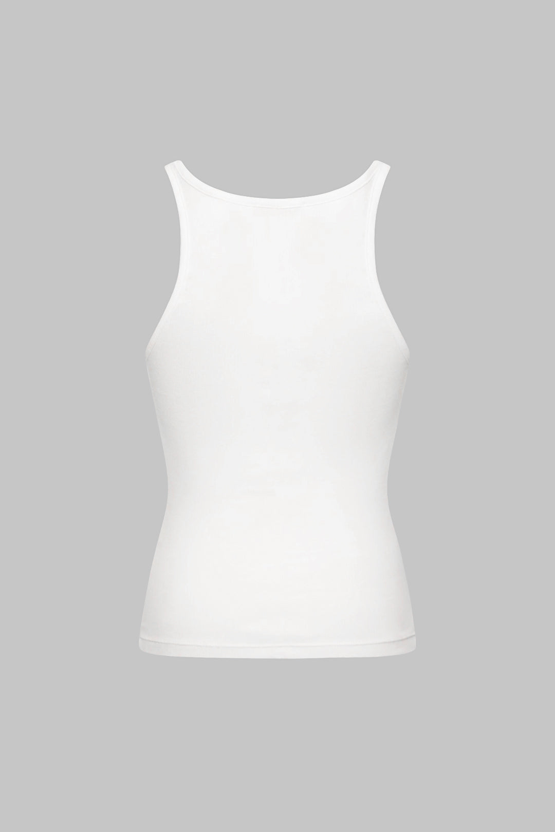 Letter Print Sleeveless Tank Top