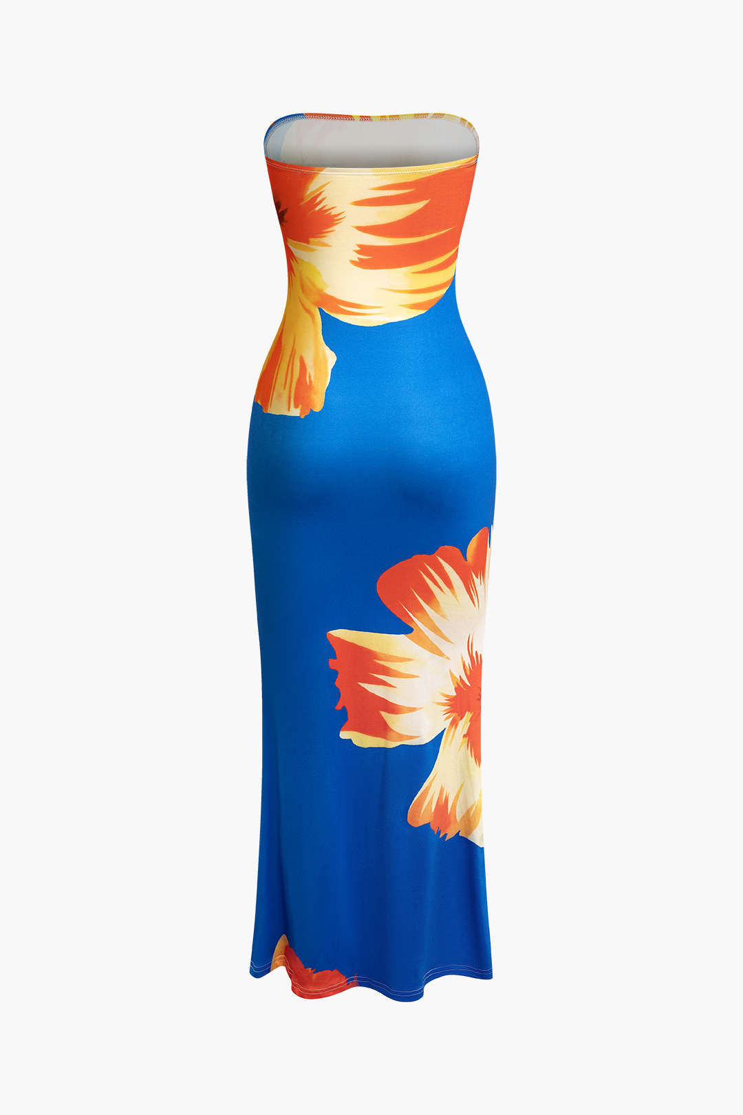 Robe longue bustier Sunny Floral Cascade
