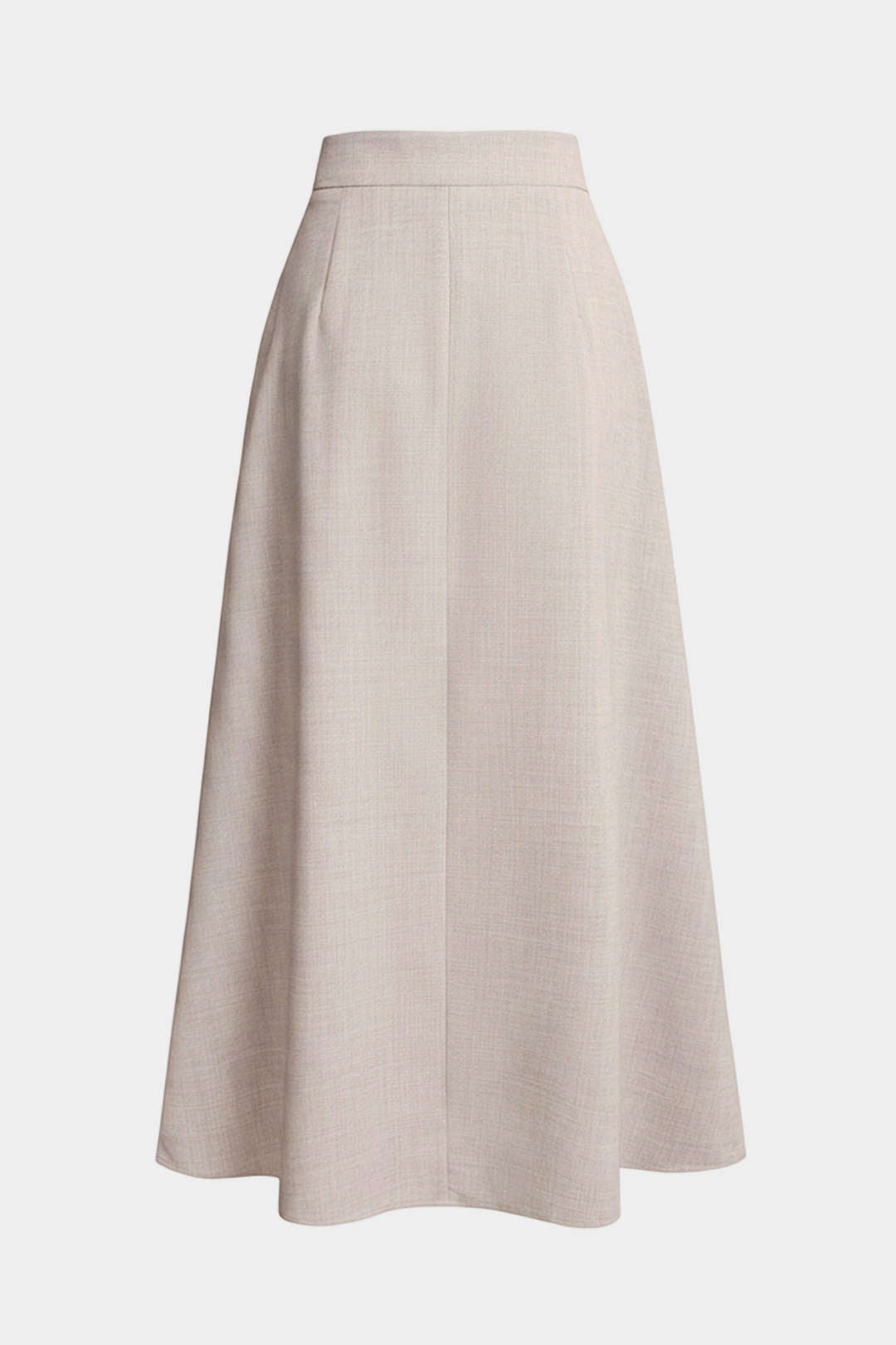 Jupe froncée taille haute