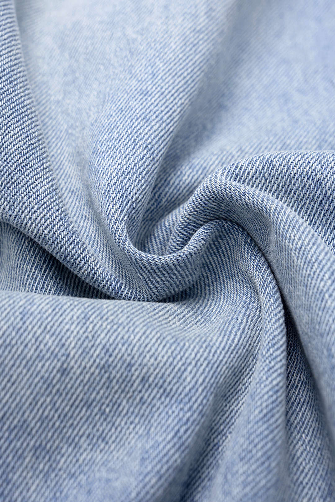 Jean large déchiré en denim