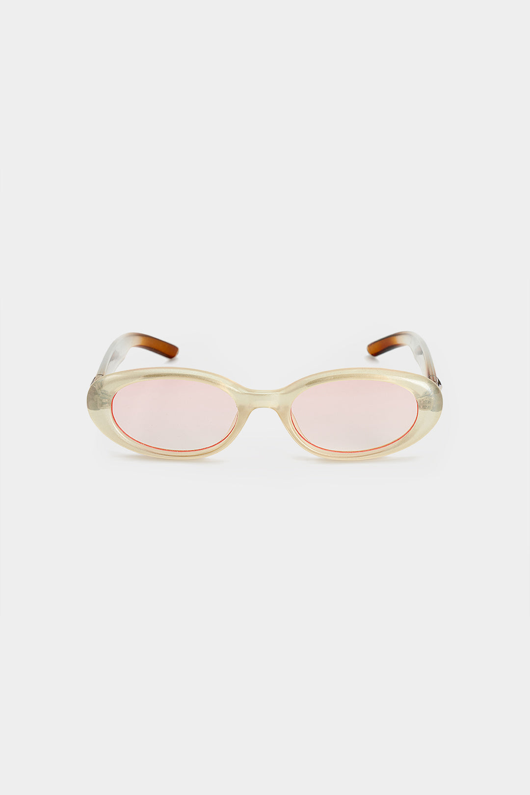 Lunettes de soleil ovales Ombre