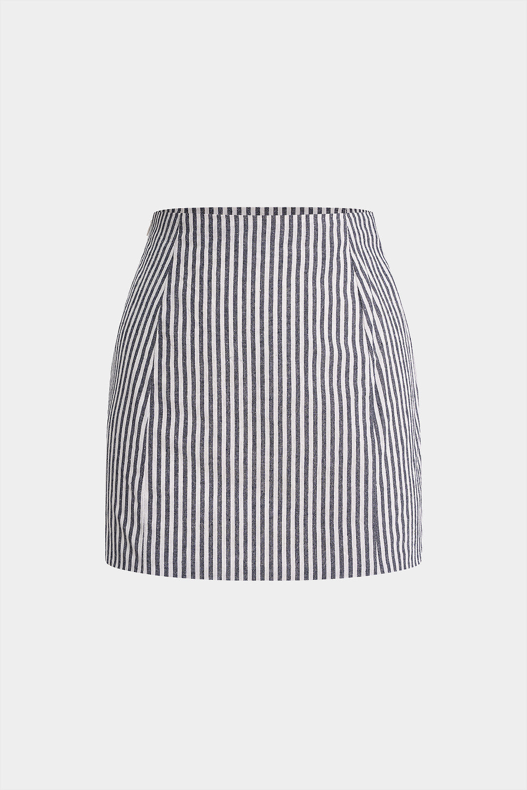 Striped Print High Waist Skirt
