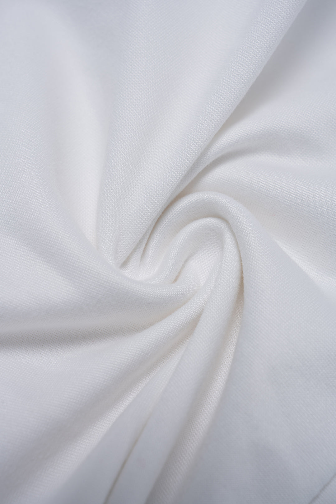 Knit Contrast Binding Off Shoulder Tie-Up Long Sleeve Dress