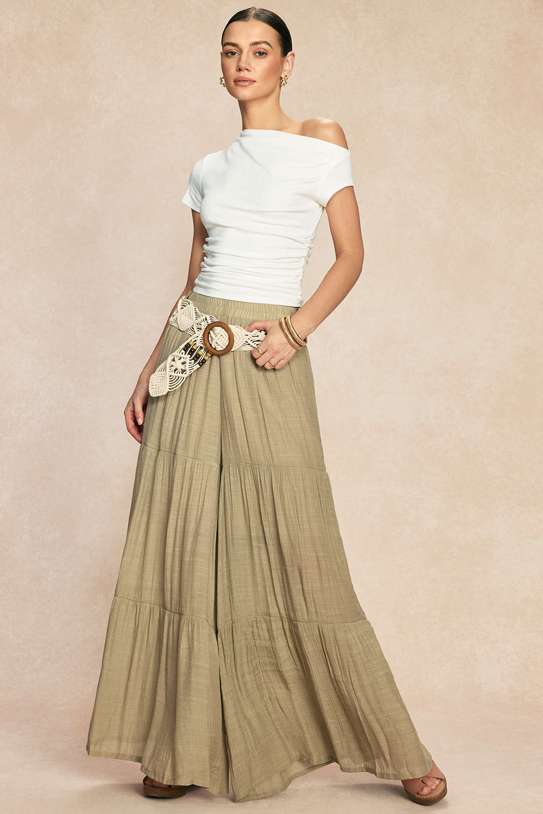 Woven Beaded Belt