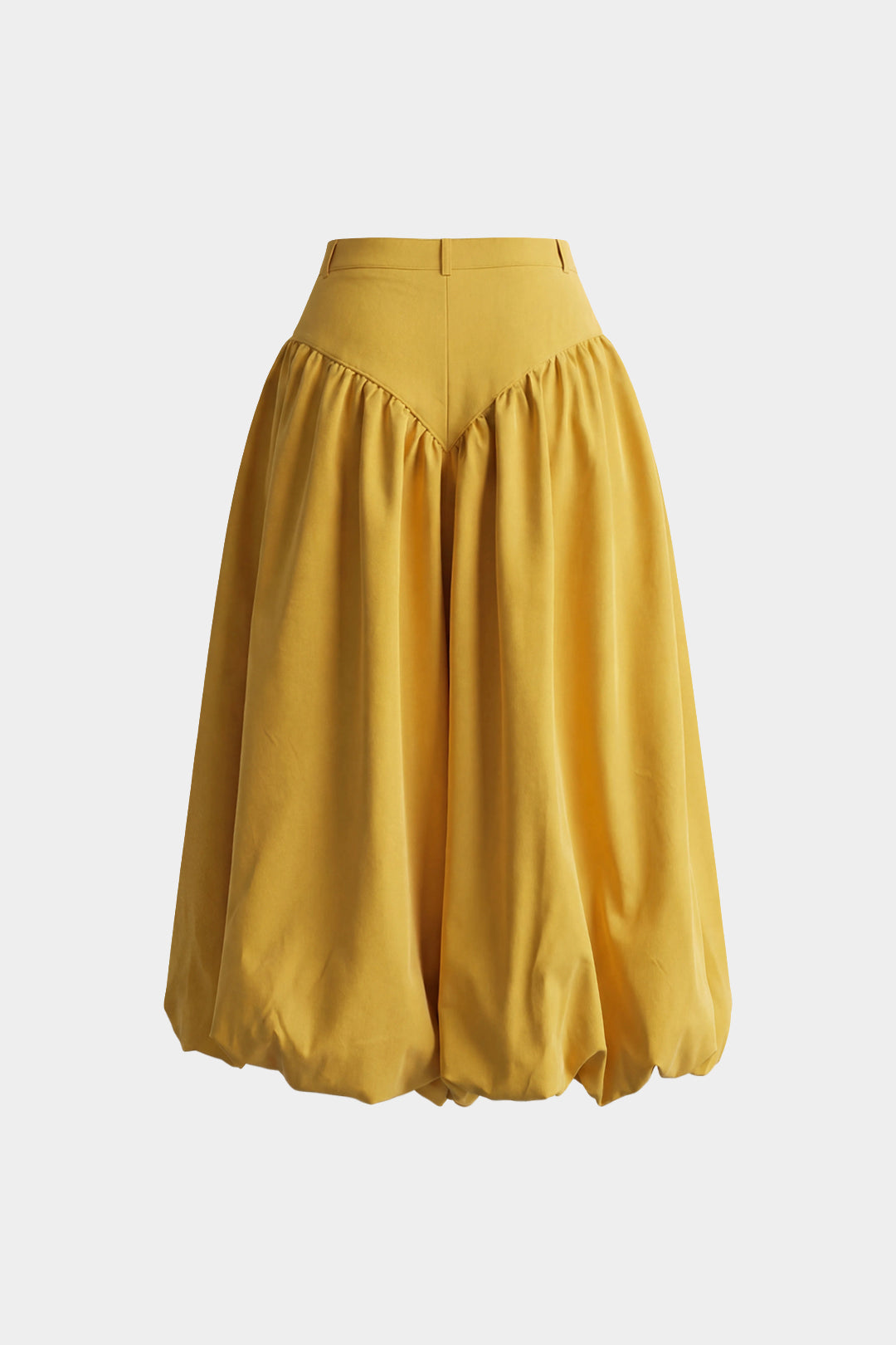 High Waist Ruched Balloon Shorts