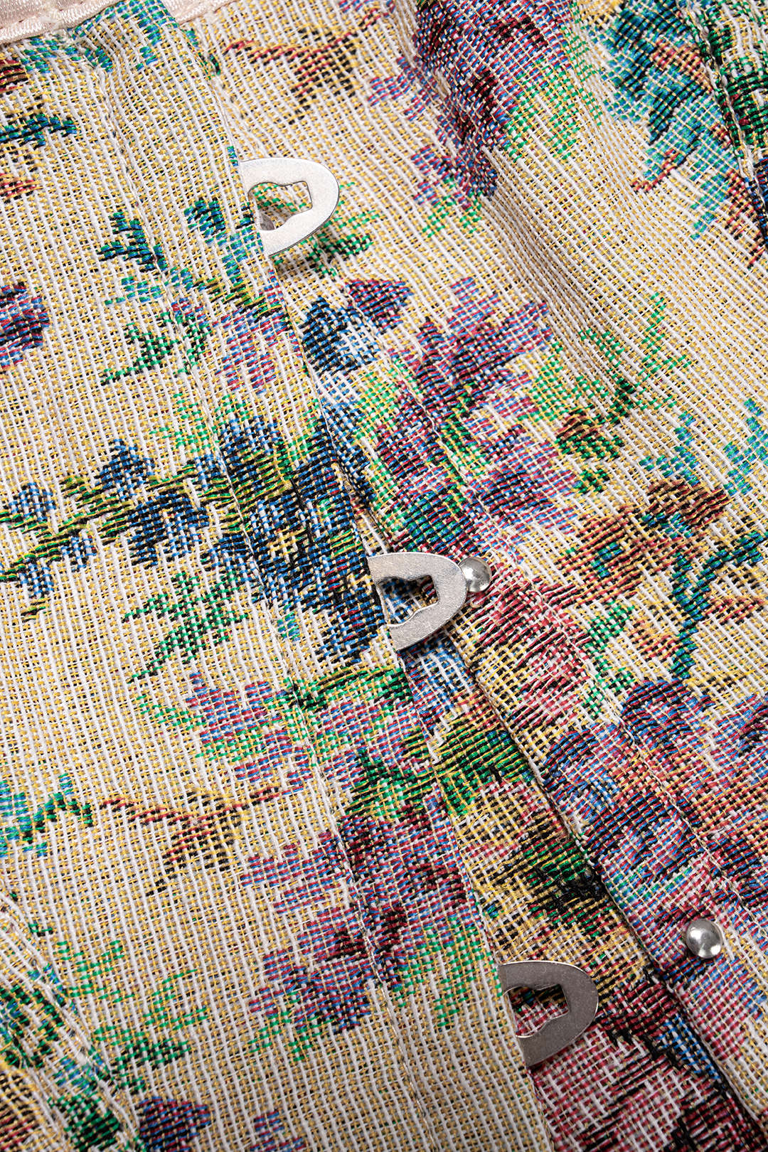 Jacquard Neckholder-Trägertop mit freiem Rücken