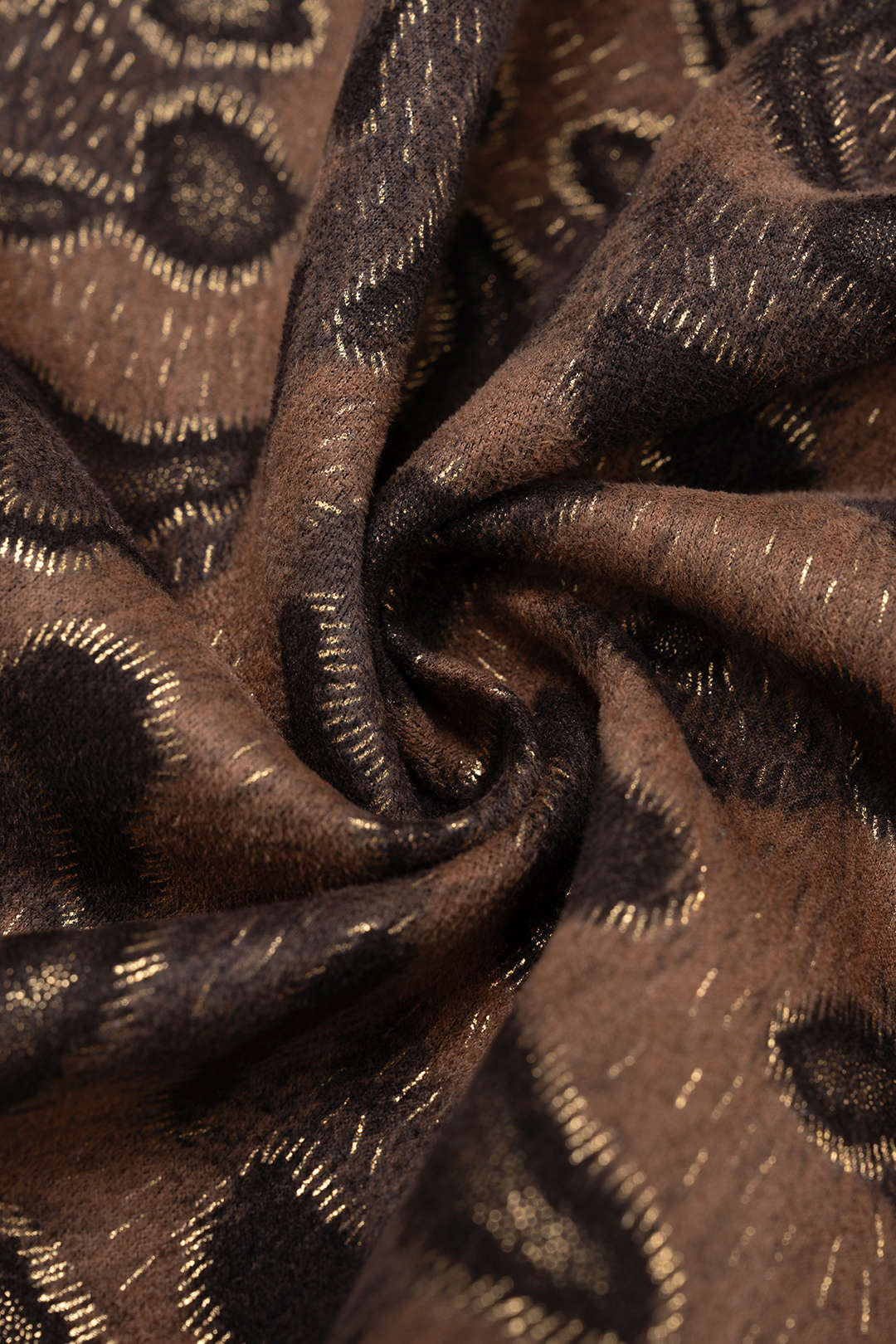 Leopard Print Suede Patchwork Halter Neck Long Sleeve Bodysuit