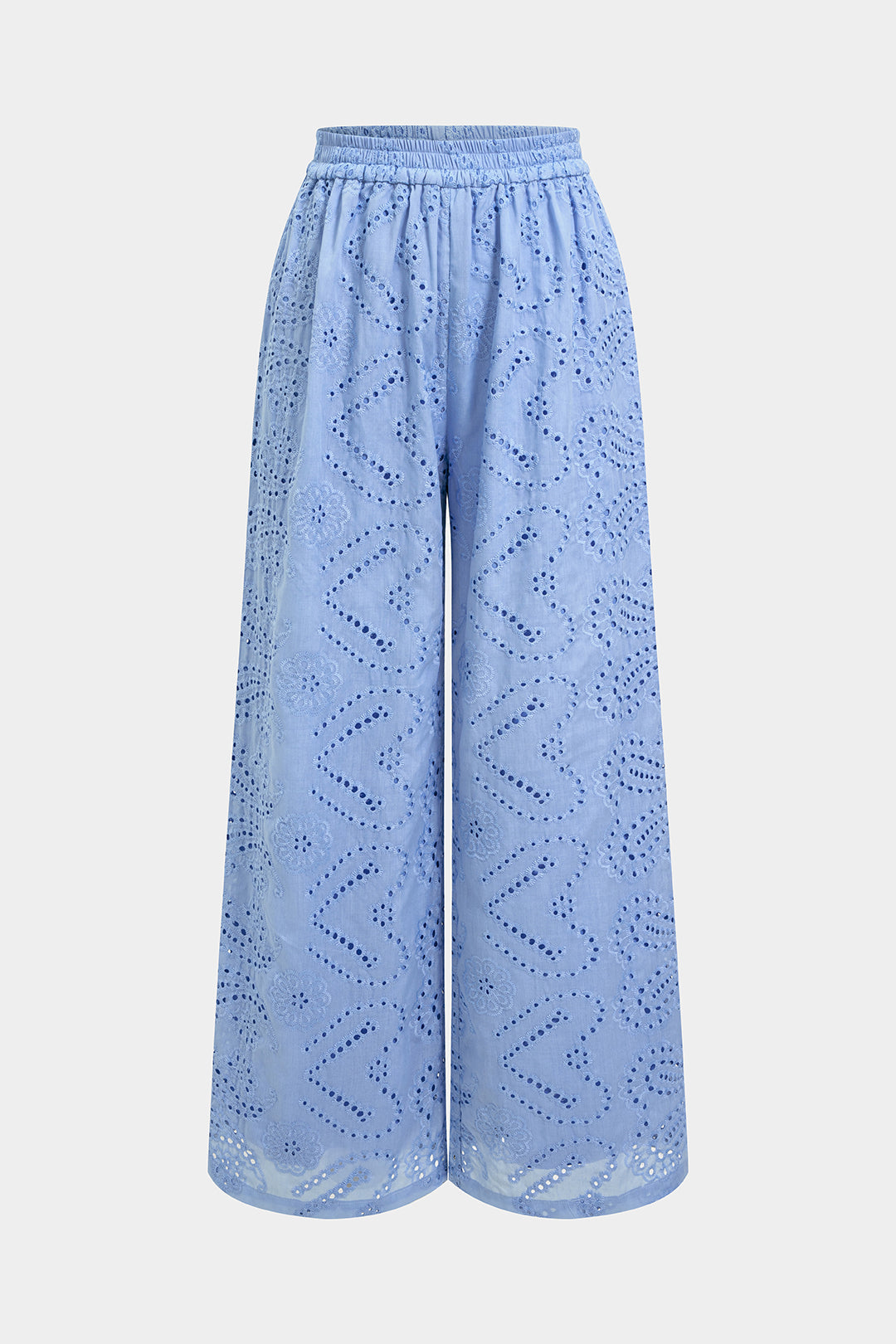 Hose mit weitem Bein und Cut-Outs