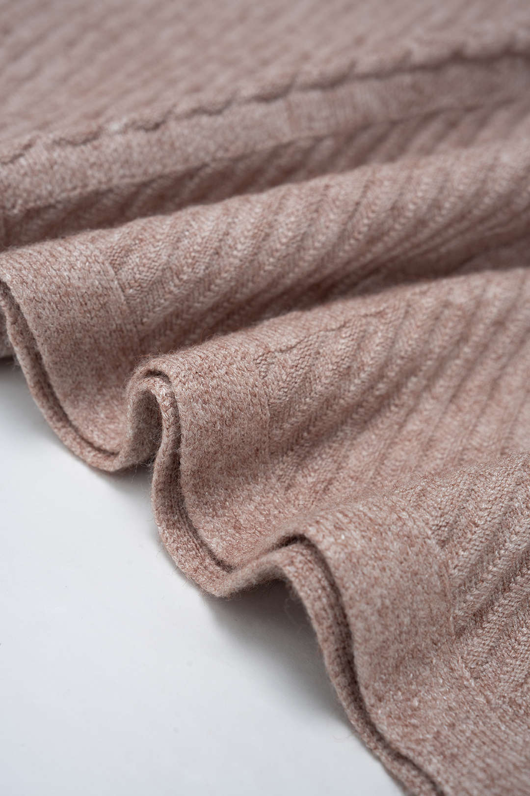 Knit Wool High Waist Skirt