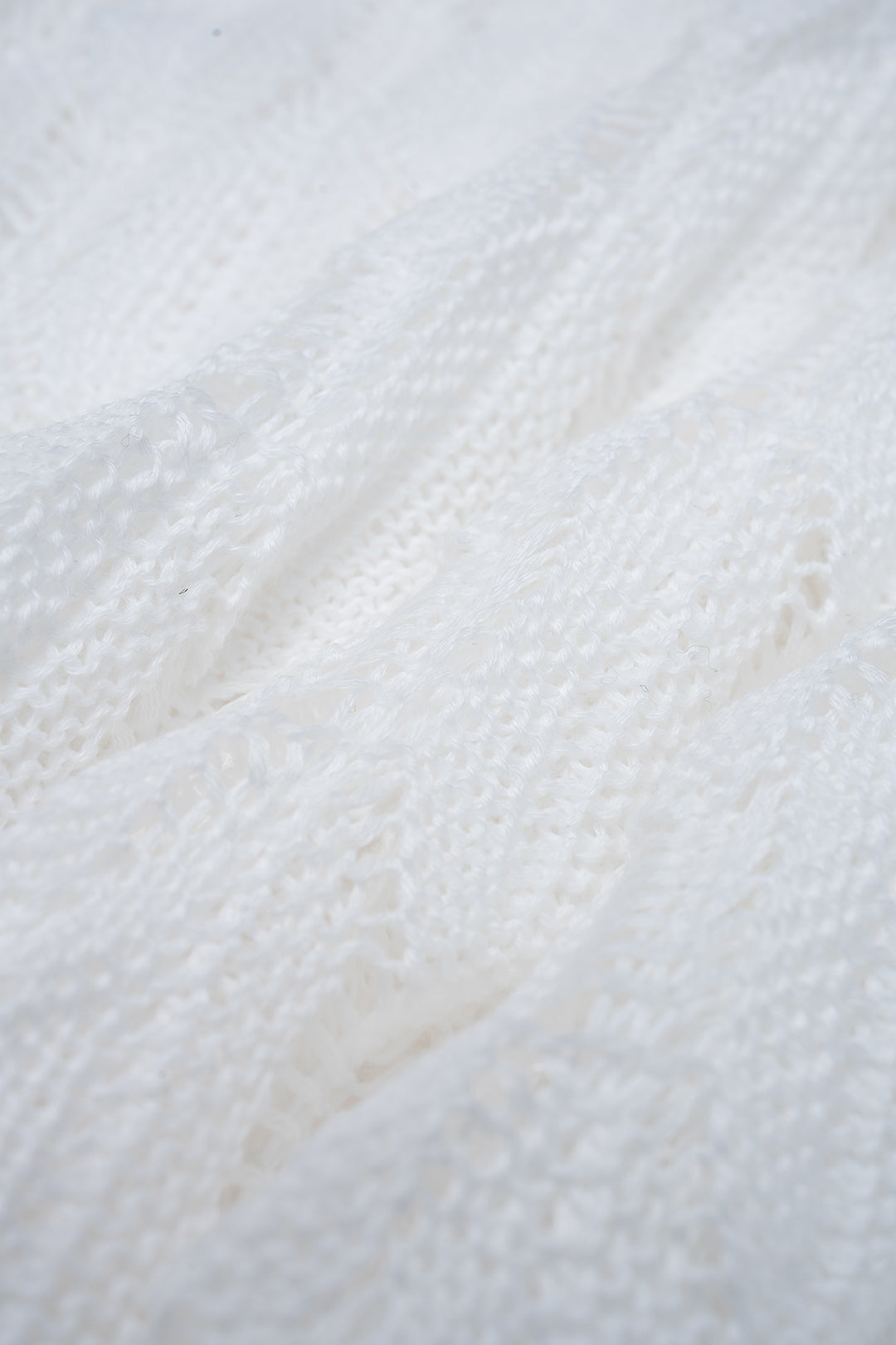 Knit Hollow Out Tank Top And Skirt Set