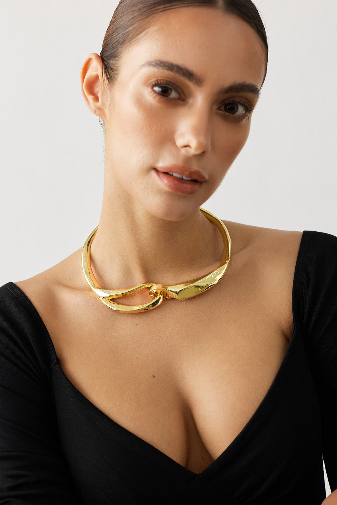 Alloy Irregular Chain Necklace