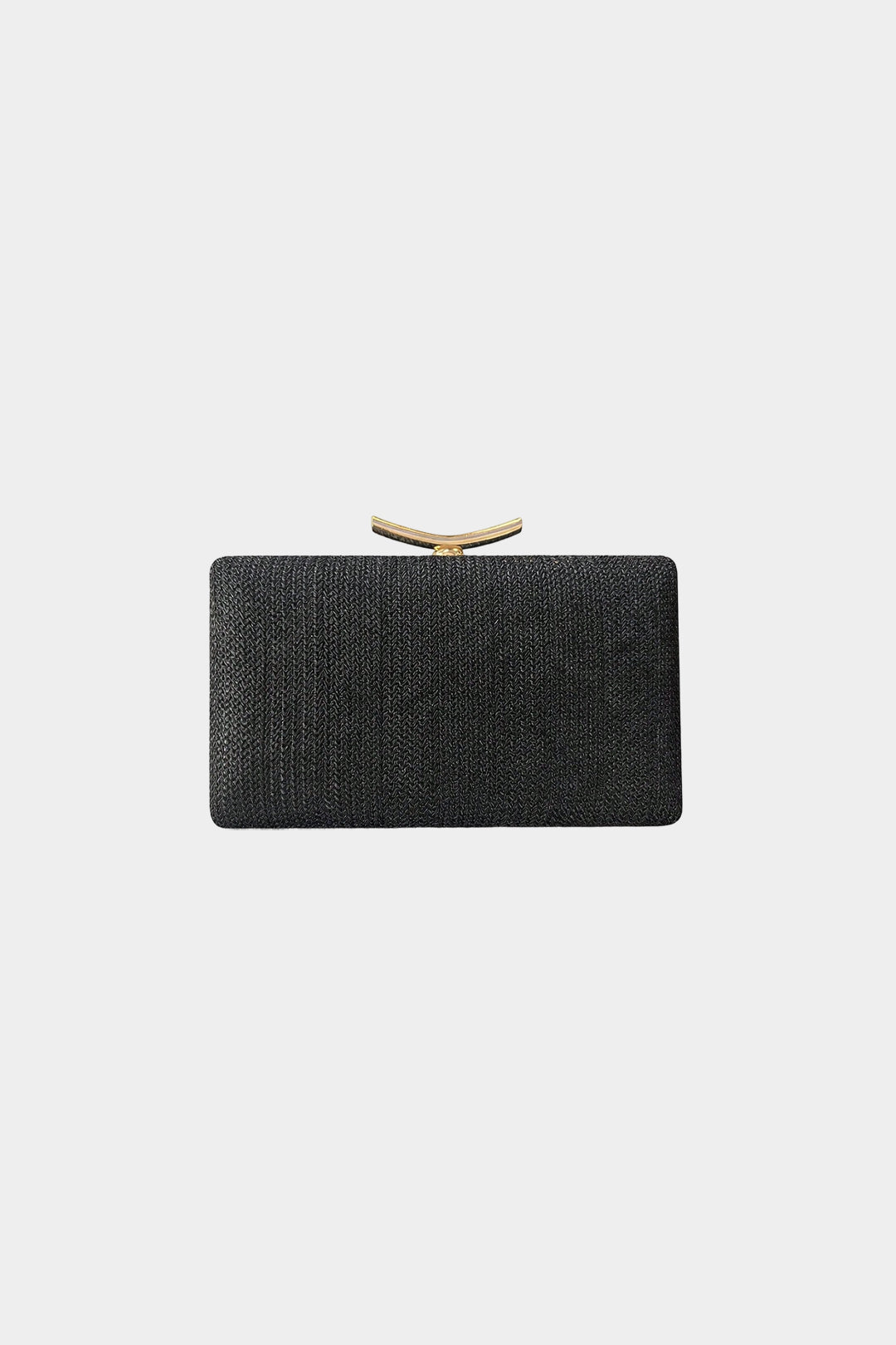 Metalic Woven Clutch Bag