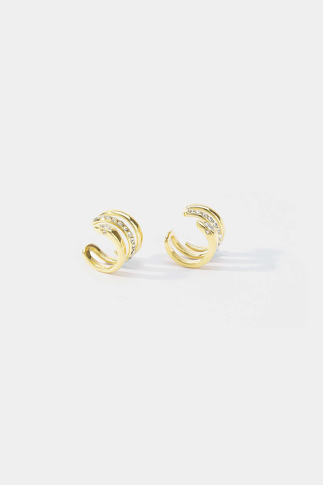 Alloy Rhinestone Earrings