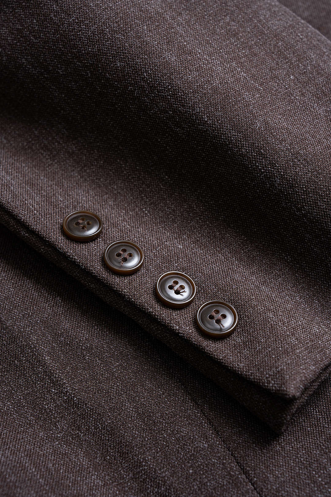 Blazer boutonné à revers crantés