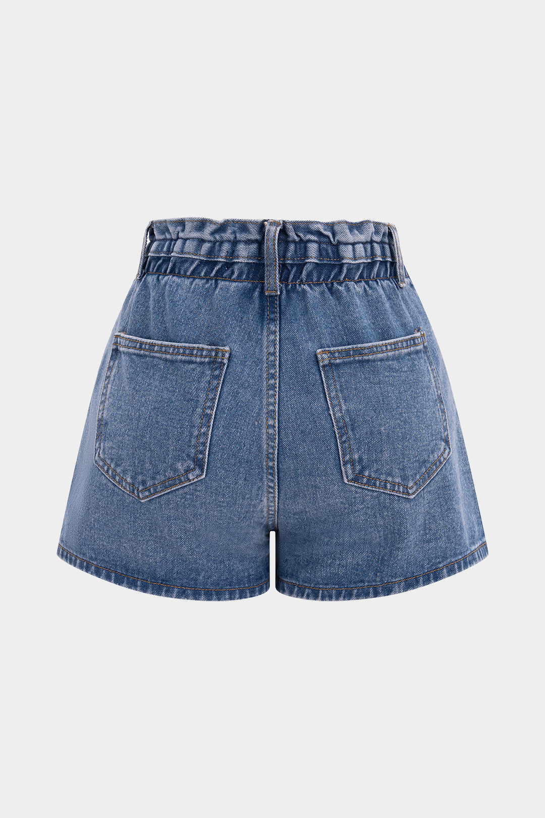 Jeans-Knopfshorts