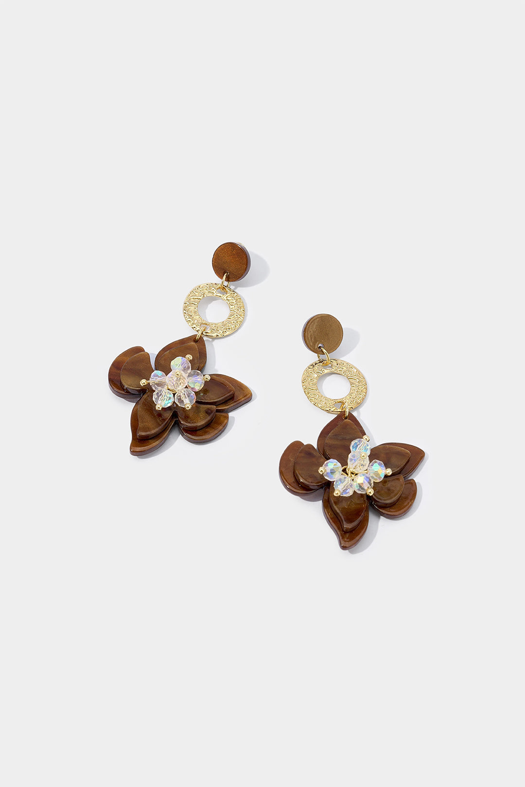 3D Flower Earrings