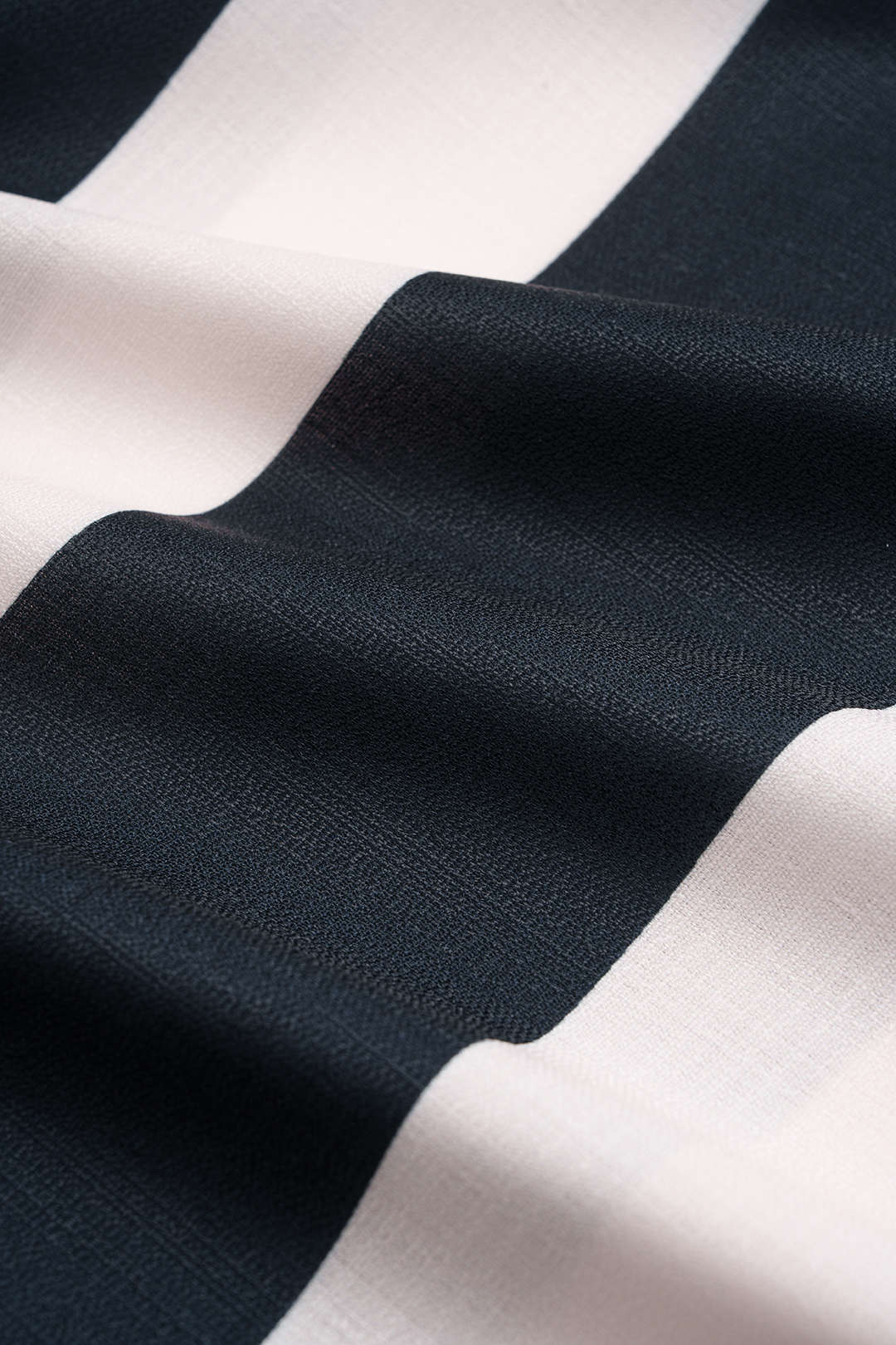 Contrast Stripes Print Sleeveless Midi Dress