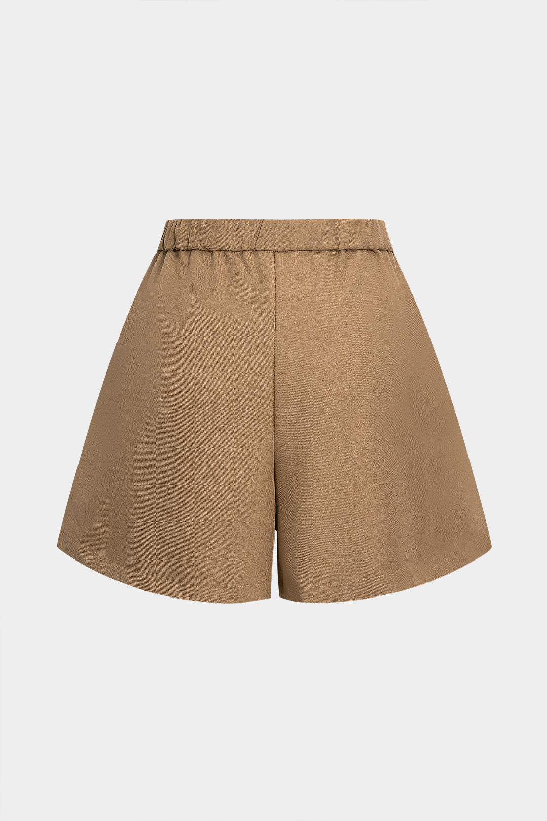 Pleated Wide Leg Shorts