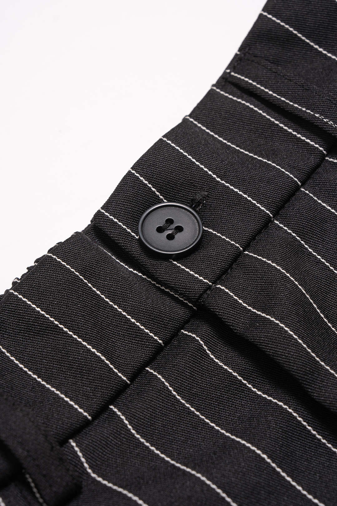 Striped Tube Top And Wide Leg Pants Set