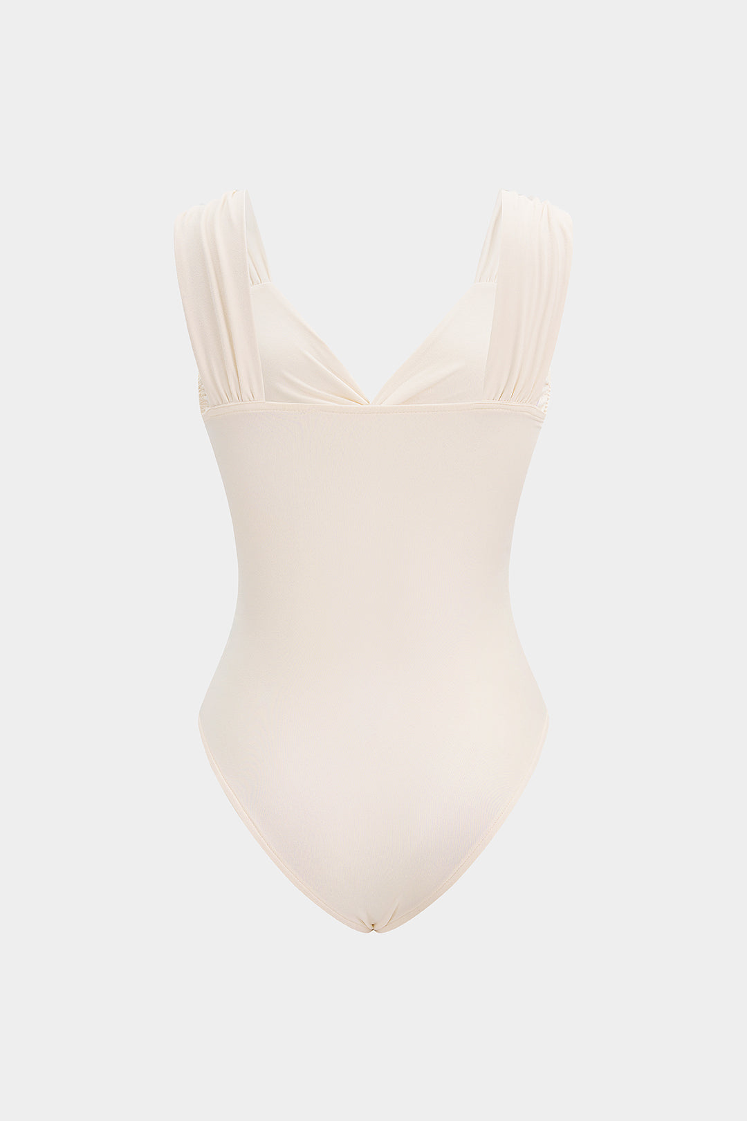 Twist Knot V-Neck Sleeveless Bodysuit