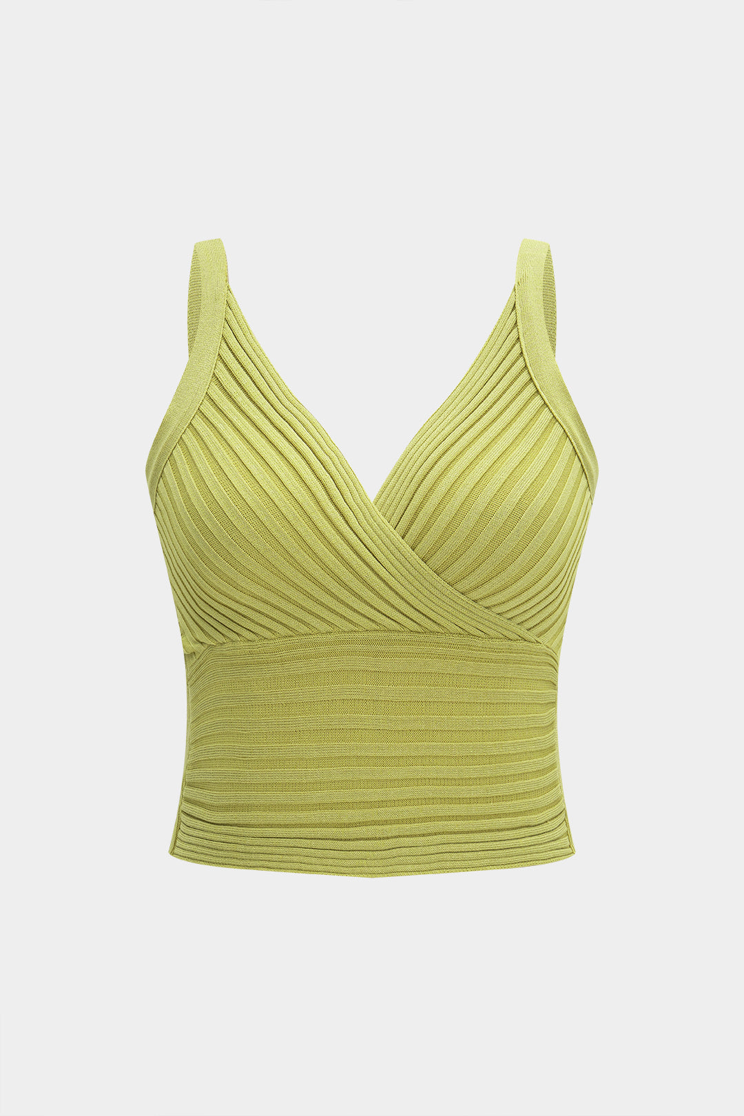 Strick-V-Neck-Trägertop