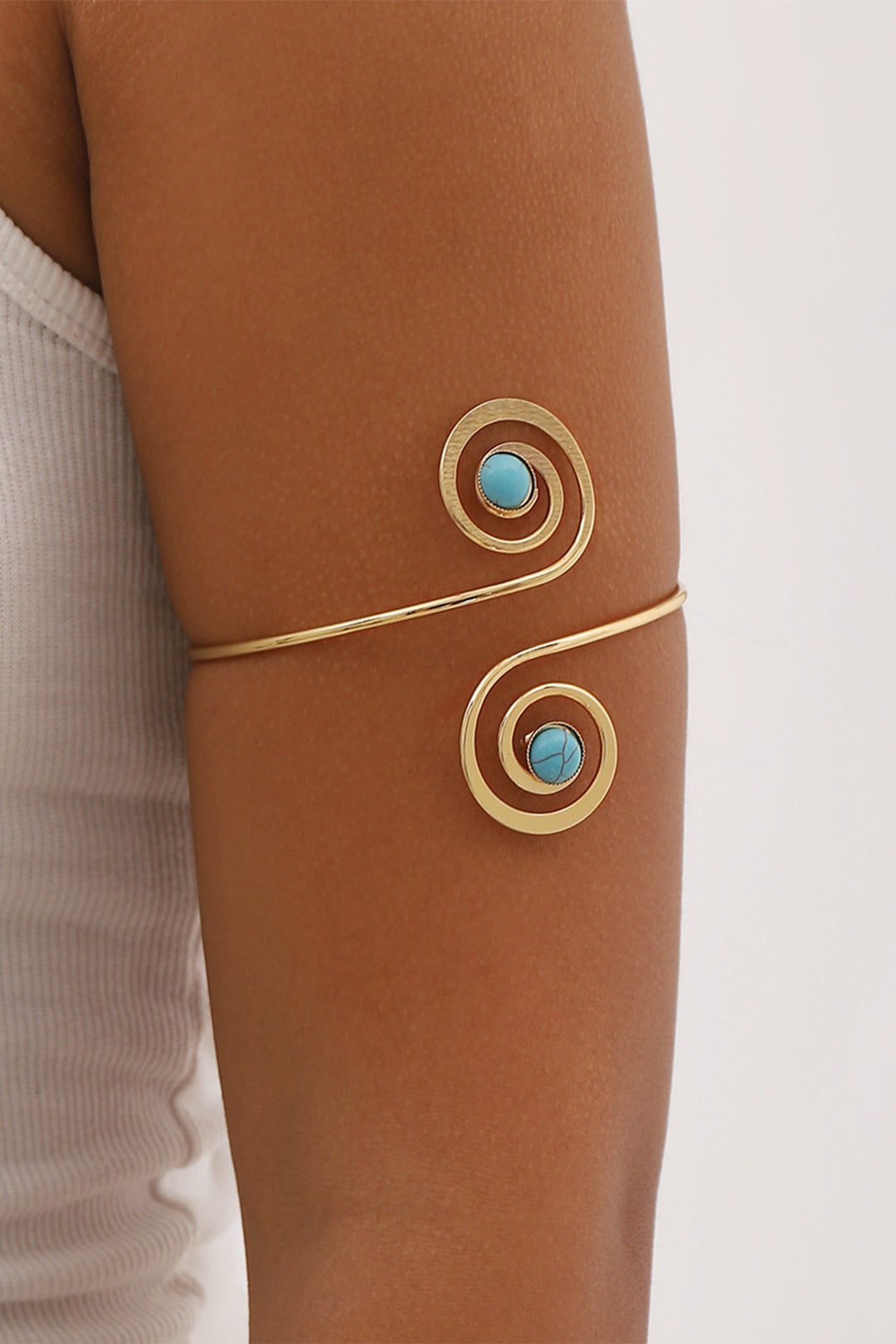 Metal Spiral Bracelet