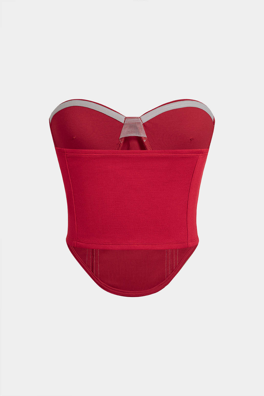 Gestreiftes Bandeau-Top