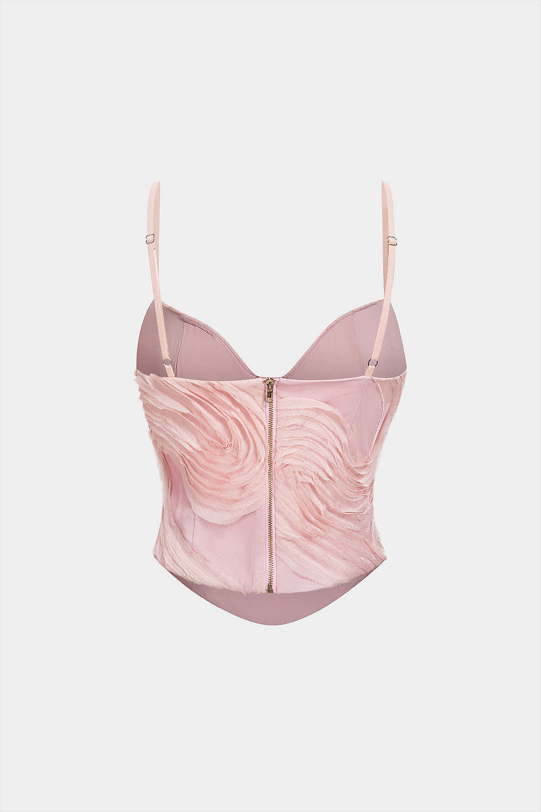 Asymmetrisches gerafftes Cami-Top