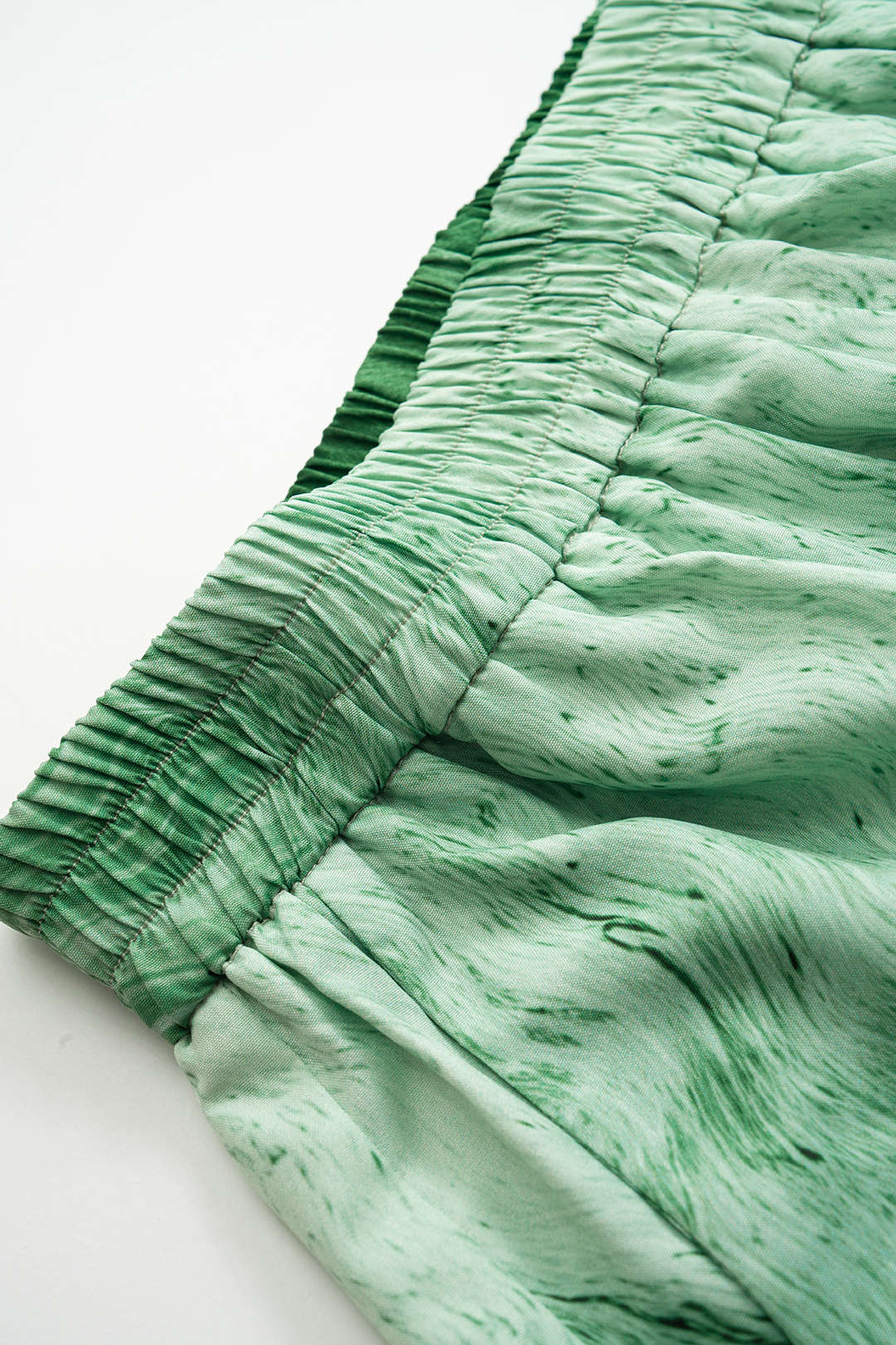 Retro Print Wide Leg Trousers