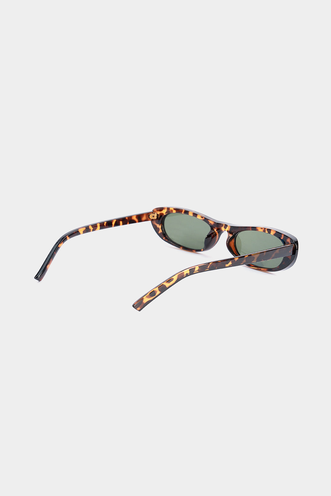 Leopard Oval Frame Sunglasses