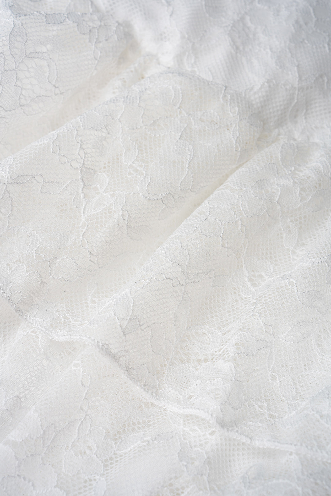 Lace Layered Ruffle High Waist Skirt