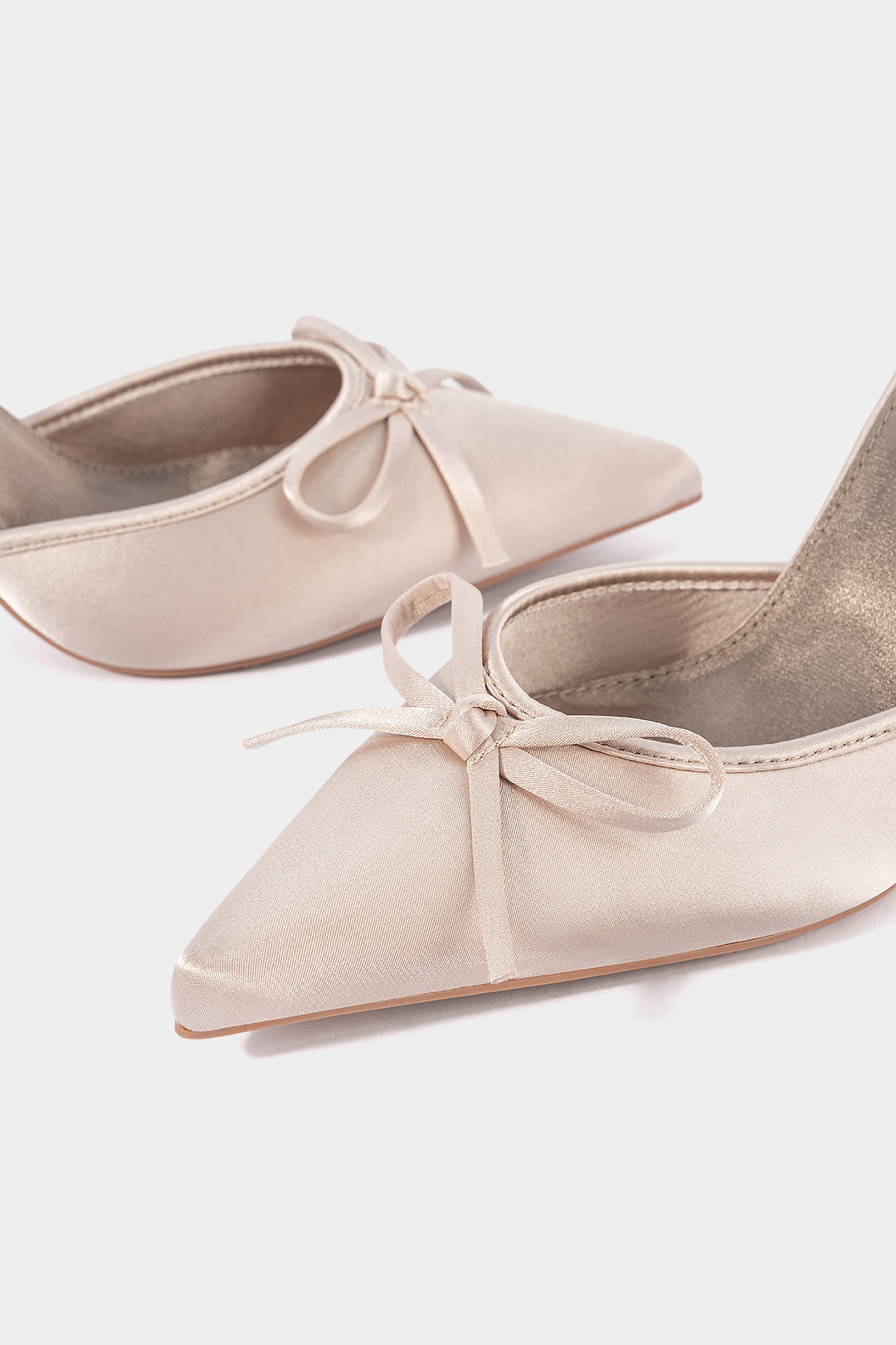 Bow Pointed Heels