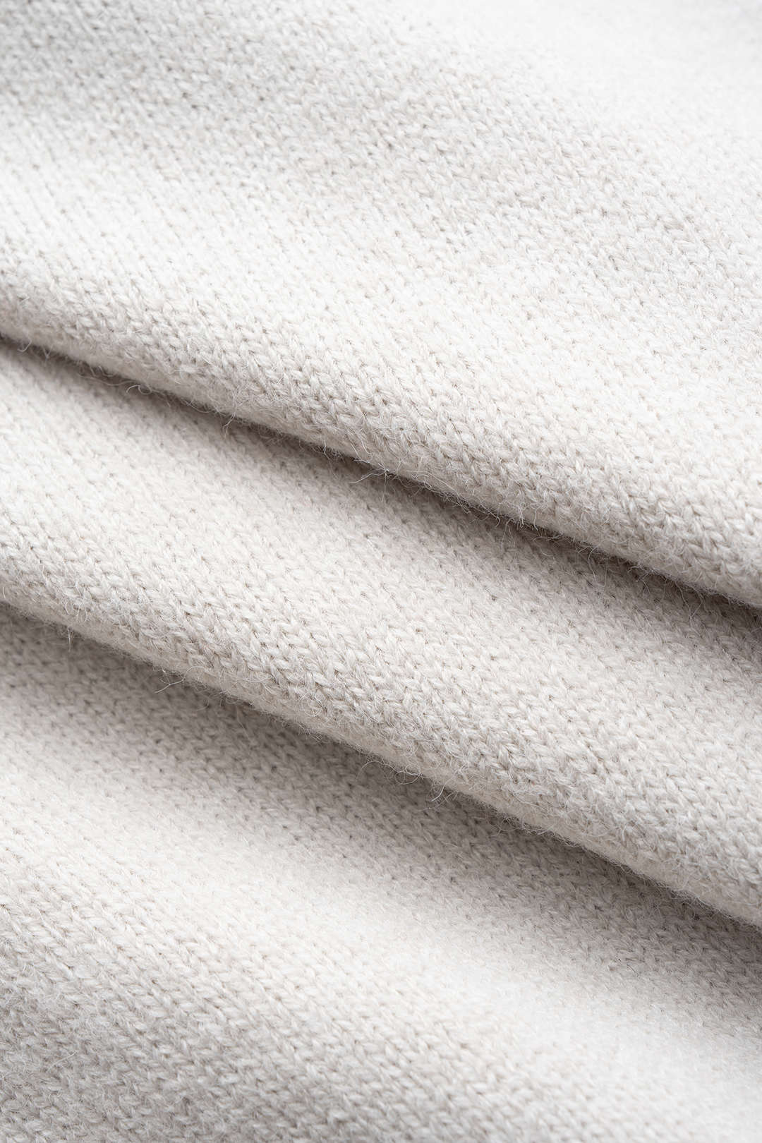 Knit Button Polo Collar Long-Sleeve Top