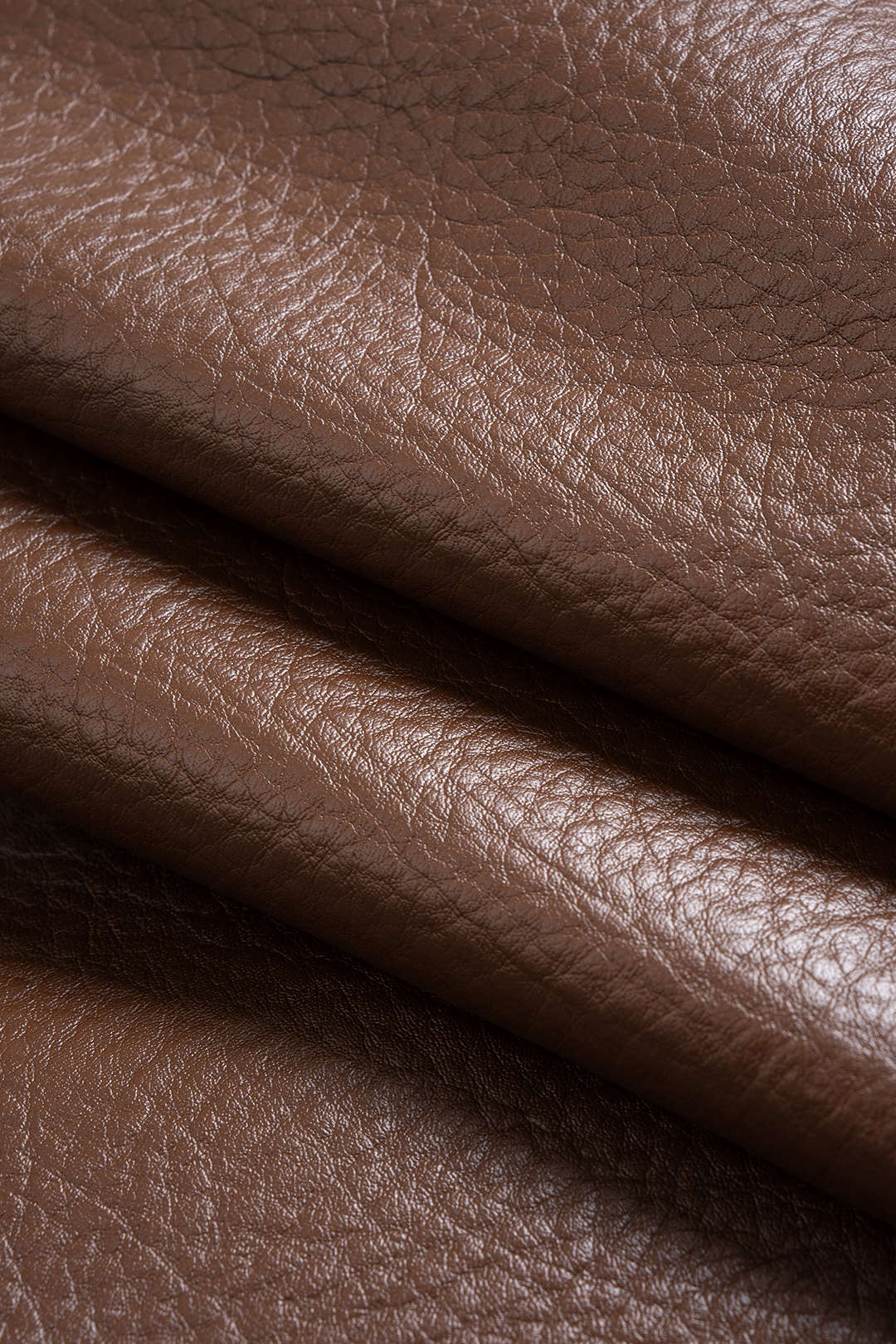 Faux Leather Texture Mini Skirt