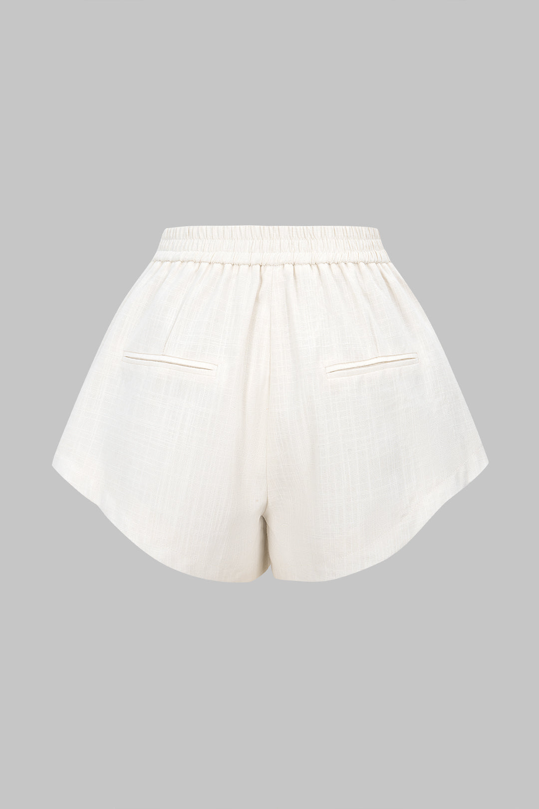 Shorts mit weitem Bein und gesmoktem Bund