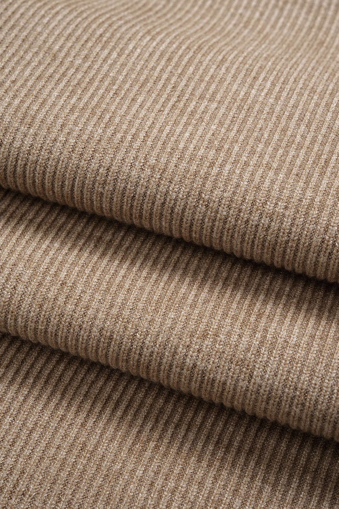 Knit Asymmetrical Button Side Slit Long-Sleeve Top And Skirt Set