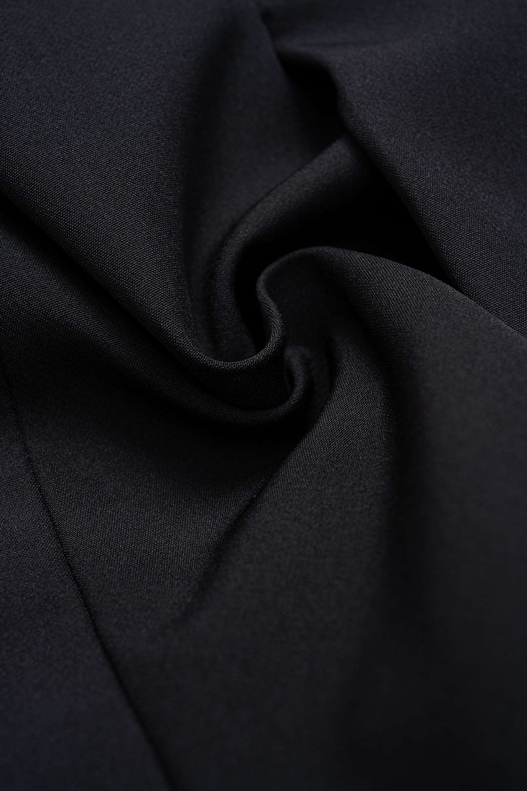 Notched Lapel Metallic Decor Ruched Asymmetrical Blazer