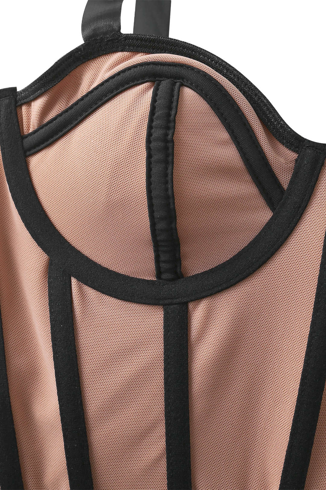 Haut caraco corset bustier à lacer