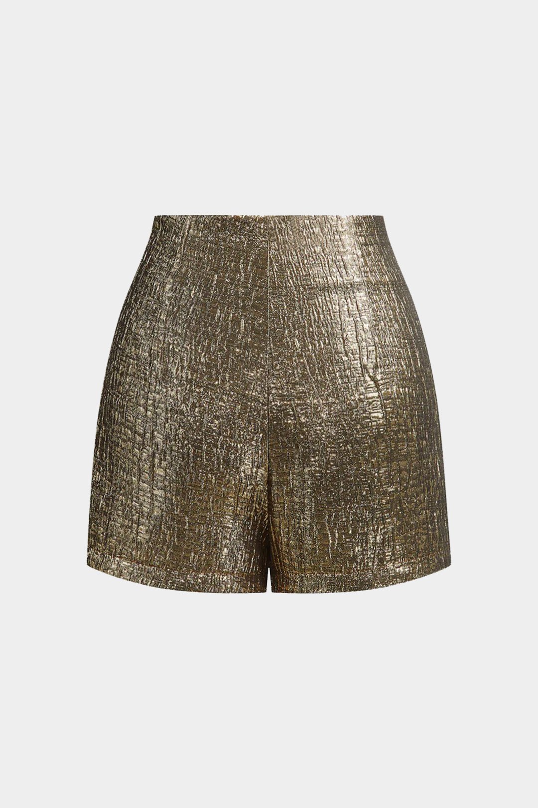 Short texturé à glissière